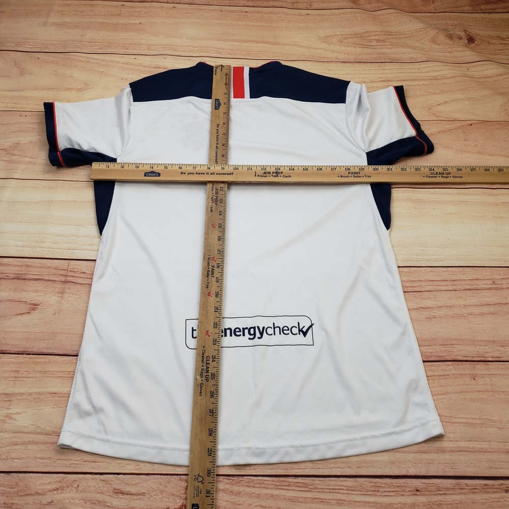 Castore Rangers FC Training Jersey Mens Large White 32Red Stay In Control Soccer - Picture 7 of 13
